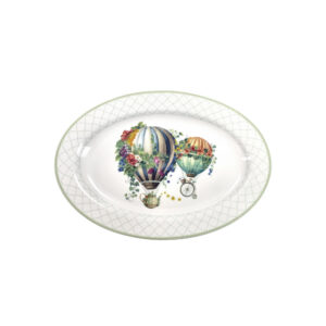 VASSOIO WONDERLAND NEW BONE CHINA 35X24CM