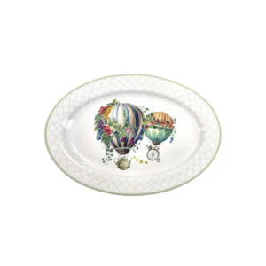 VASSOIO WONDERLAND NEW BONE CHINA 35X24CM
