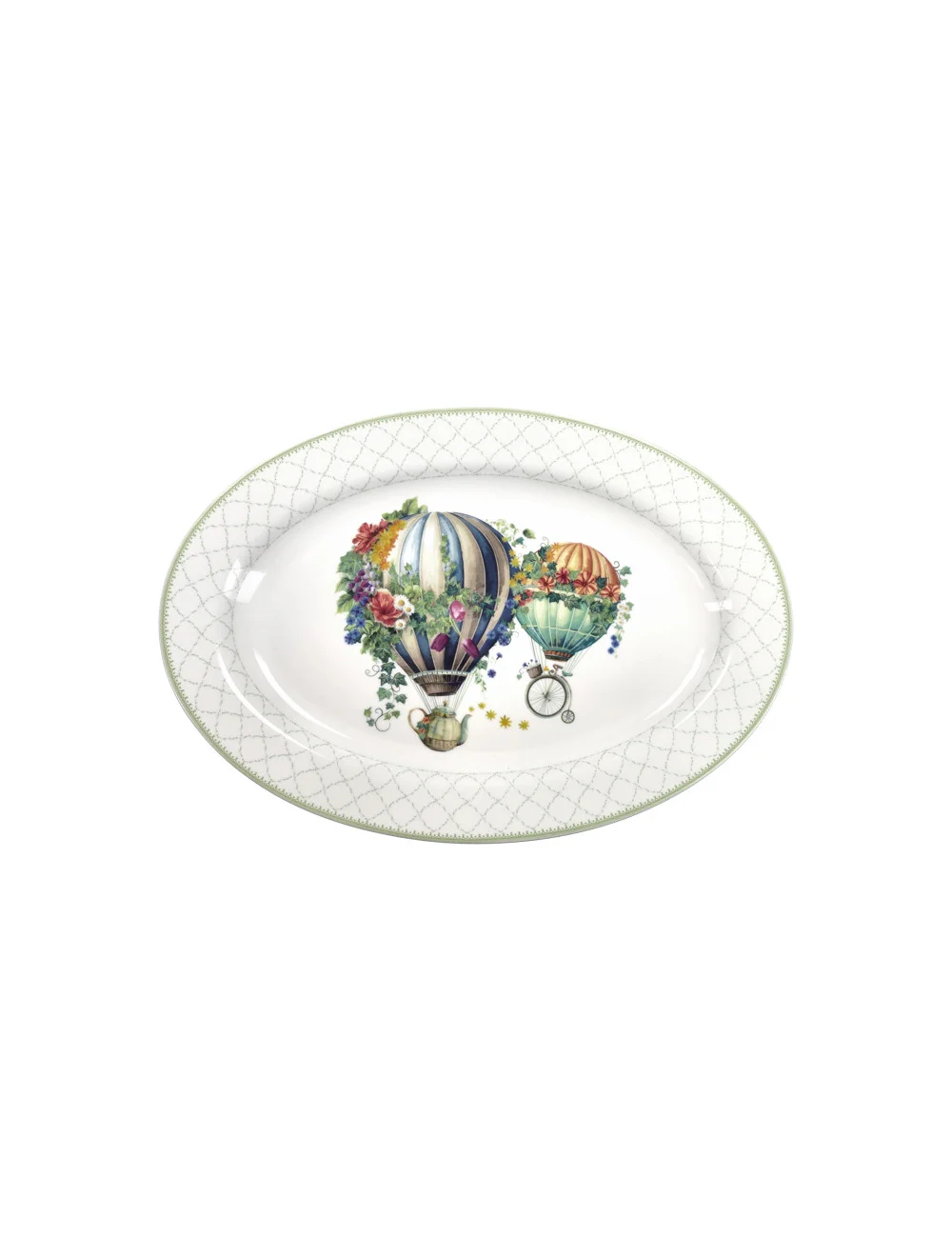 vassoio wonderland new bone china