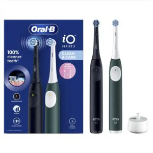 Spazzolino Elettrico Oral-B iO 2 Zwart e Verde Duo