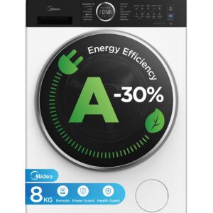 MF205W80BA30/W-IT - Lavatrice Slim 8Kg 1400 Giri Carica Frontale Inverter Vapore Classe Energetica A