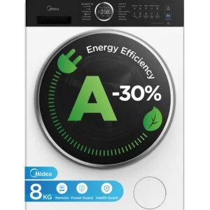 MF205W80BA30/W-IT - Lavatrice Slim 8Kg 1400 Giri Carica Frontale Inverter Vapore Classe Energetica A