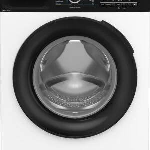 Beko BMWEP10149DB lavatrice 10kg, Classe A-30%, Bianco, Motore Inverter 1400 giri, Display touch, Oblò nero, EnergySpin™, Vapore