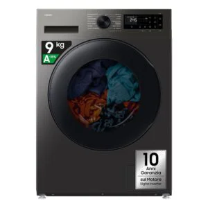 Samsung Lavasciuga Crystal Clean 9Kg + 6Kg WD90HG5U34BXET