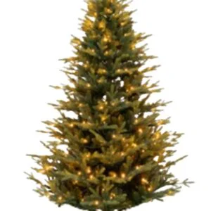 ALBERO DI NATALE ST.MORITZ VERDE H180CM 1000 LED