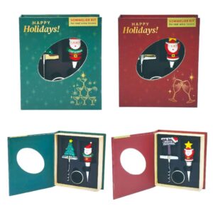 SET SOMMELIER 3 ACCESSORI SCATOLA REGALO NATALE