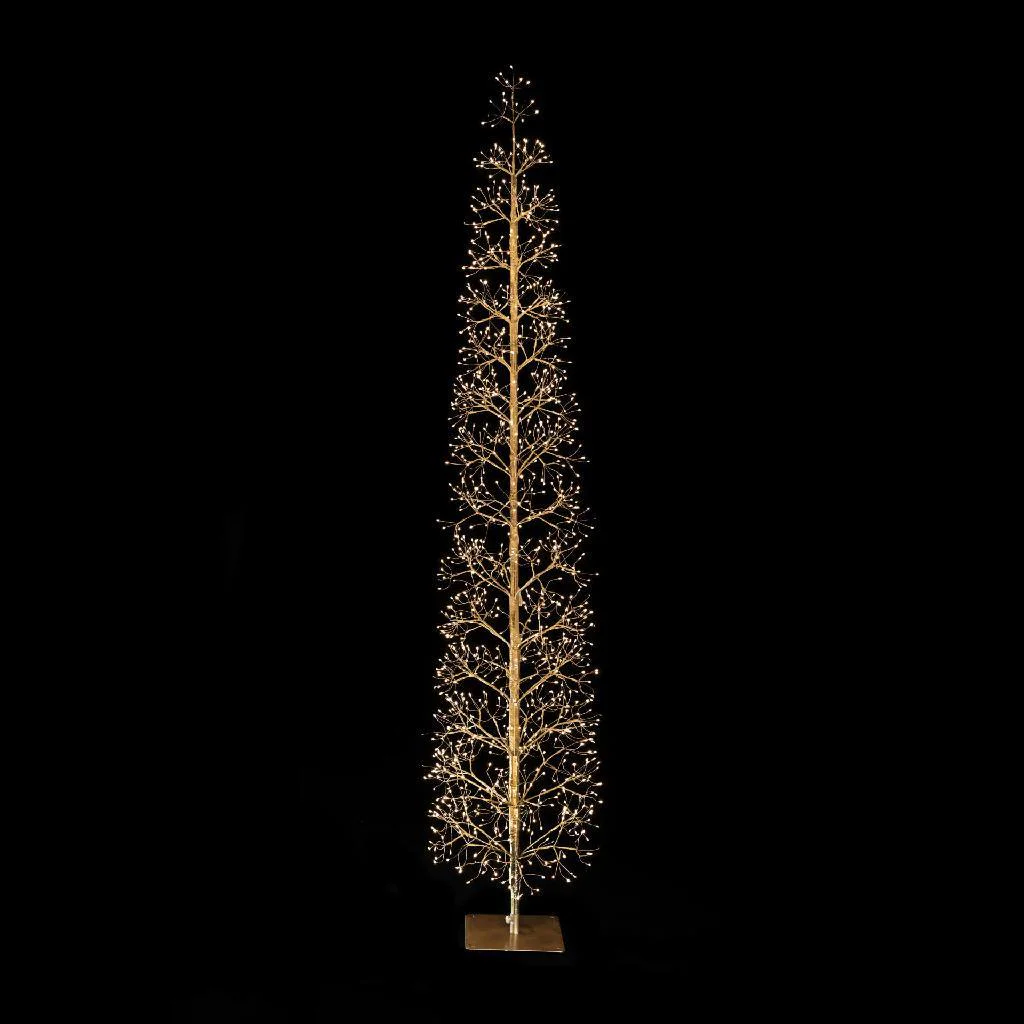 abete,microLED,528 LED,nero,120cm,Natale,decorazione