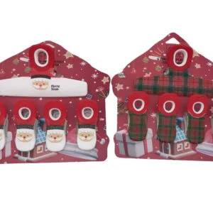 SET 5 PINZE CON CALAMITA 21X22CM DESIGN ASSORTITI