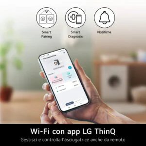 LG RH18U8AVCW Asciugatrice 18kg Pompa di calore DUAL Inverter Classe D, Motore Direct Drive, AI Dry, Wi-Fi, Bianca 7 83a8f68f 63b4 4842 97b2 32d1c1422927