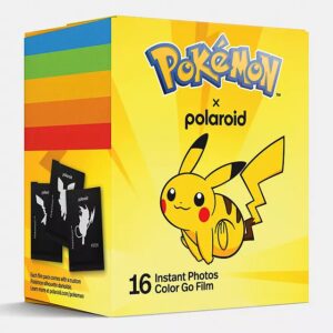Pellicola a colori Polaroid per Go - Edizione Pokémon Pikachu - Confezione doppia