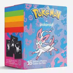 Polaroid Pellicola Istantanea a Colori per Go Edizione Pokémon Sylveon Confezione Doppia (16 Foto)
