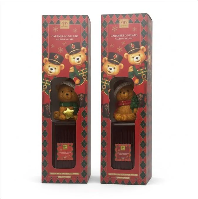diffusore ambiente,Clara Teddy,500 ml,caramello salato,profumatore casa,profumo ambiente,fragranza dolce,idea regalo