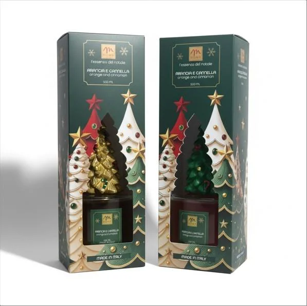 diffusore ambiente,Lola Pino,500 ml,pepe,arancia,cannella,profumatore casa,profumo ambiente,fragranza speziata,Natale