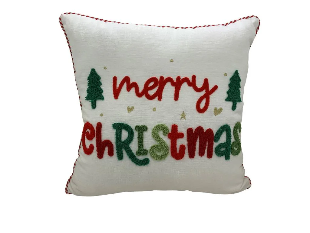 cuscino Natale,Merry Christmas,cuscino decorativo,tessile Natale,decorazione casa,arredo Natale,cuscino 45x45,addobbo natalizio