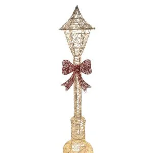 LAMPIONE ORO METALLO/PLASTICA H.119,50CM 400 LUCI