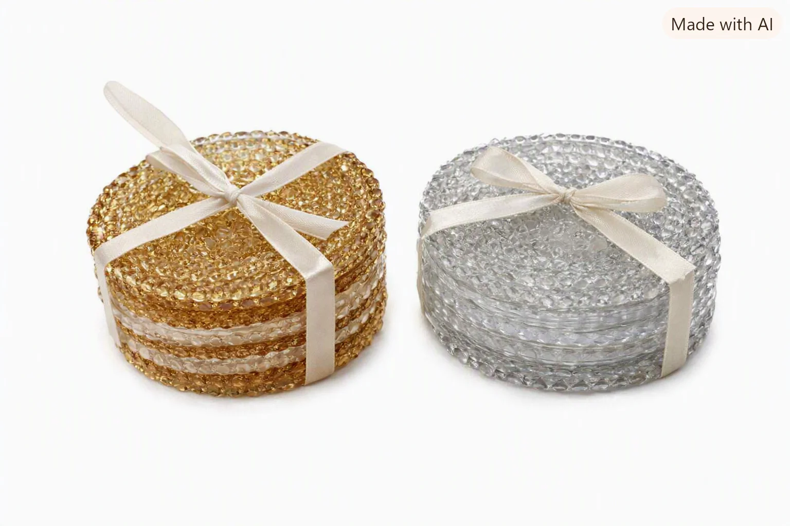 portacandela vetro,set 3 pezzi,oro,trasparente,10 cm,portacandele Natale,decorazione tavola,addobbo