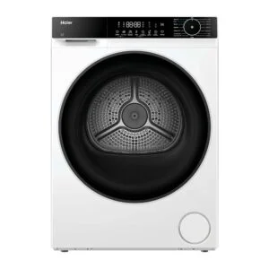 Haier HD80-D357TU1-IT asciugatrice Libera installazione Caricamento frontale 8 kg Nero, Bianco