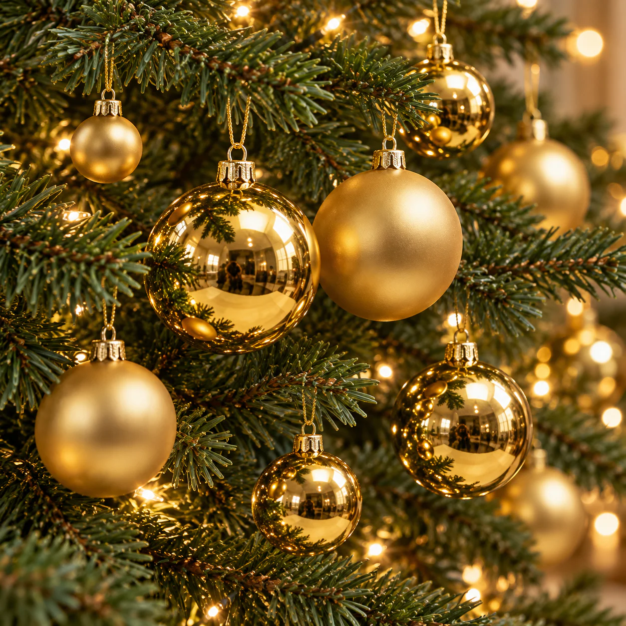 palline Natale,set 50 pezzi,dorate,plastica,misure miste,decorazione albero,addobbi natalizi,palline oro