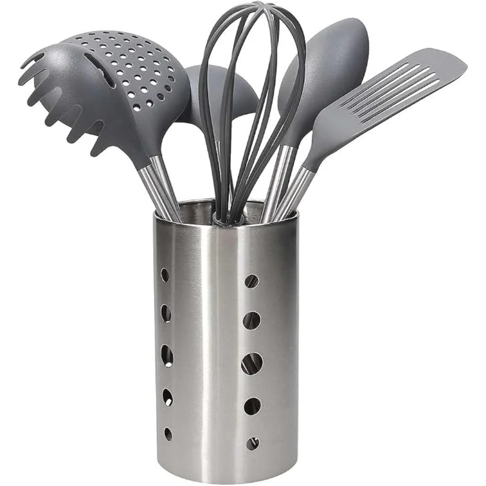 tognana set 6 utensili c/bar.acc./nyl  forged chromia blac