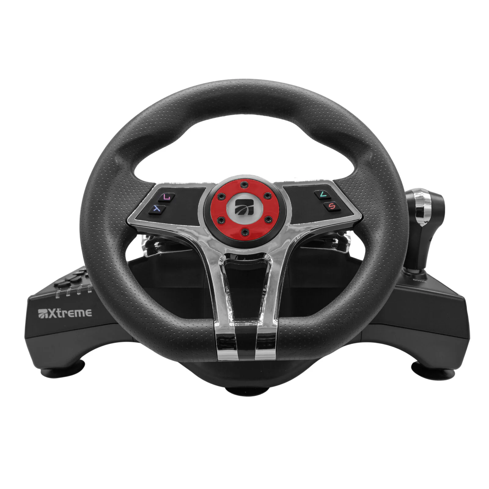 xtreme hurricane sterzo + pedali analogico/digitale playstation 5