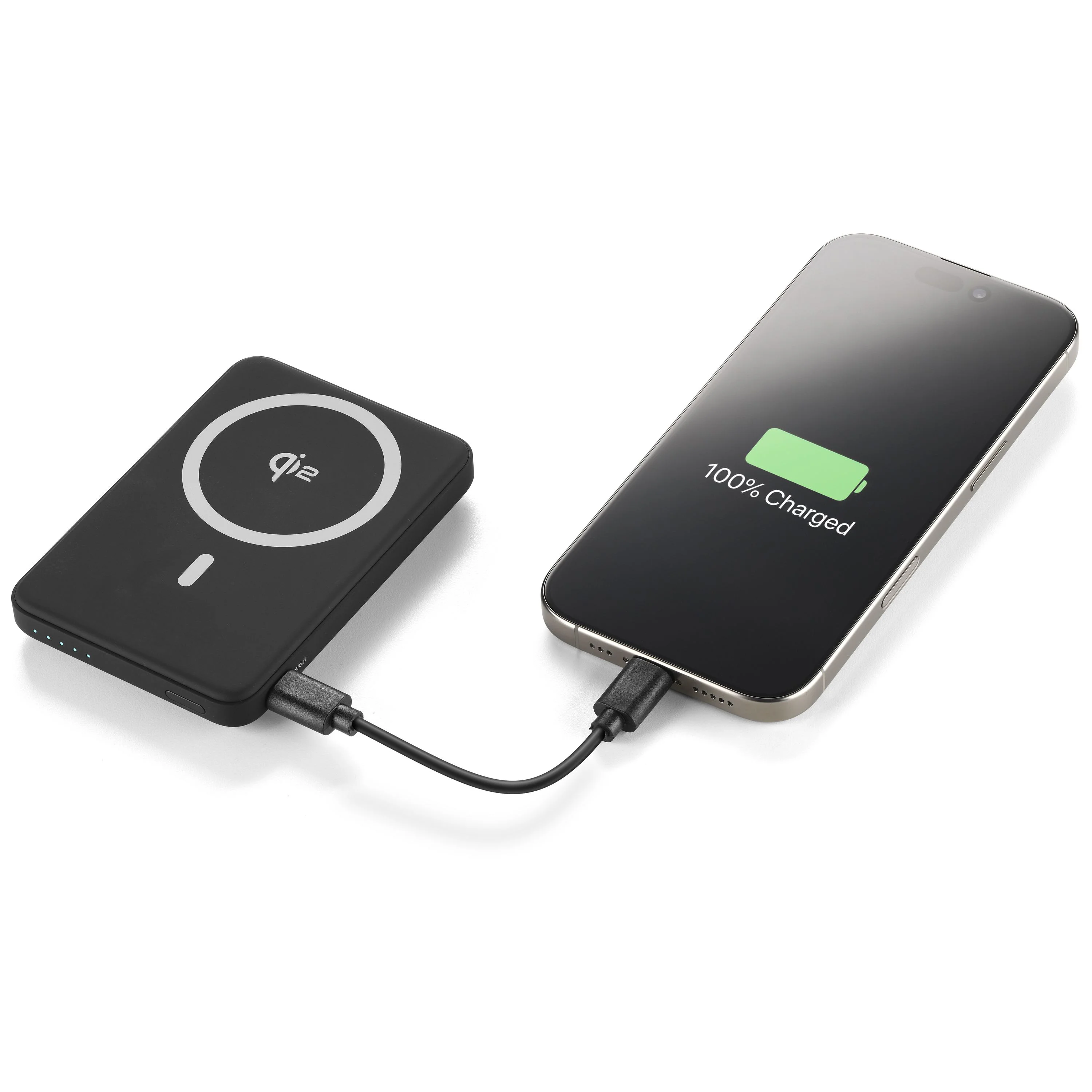 cellularline power bank 5.000 mah qi2 15w con stand integrato e usb c 20w – soft touch, mag stand nero cellularline power bank 5.000 mah qi2 15w con stand integrato e usb c 20w – soft touch, mag stand nero